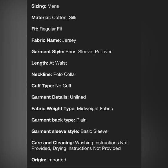 Michael Kors Striped Polo Shirt Size Large (item #103) - Picture 7 of 8